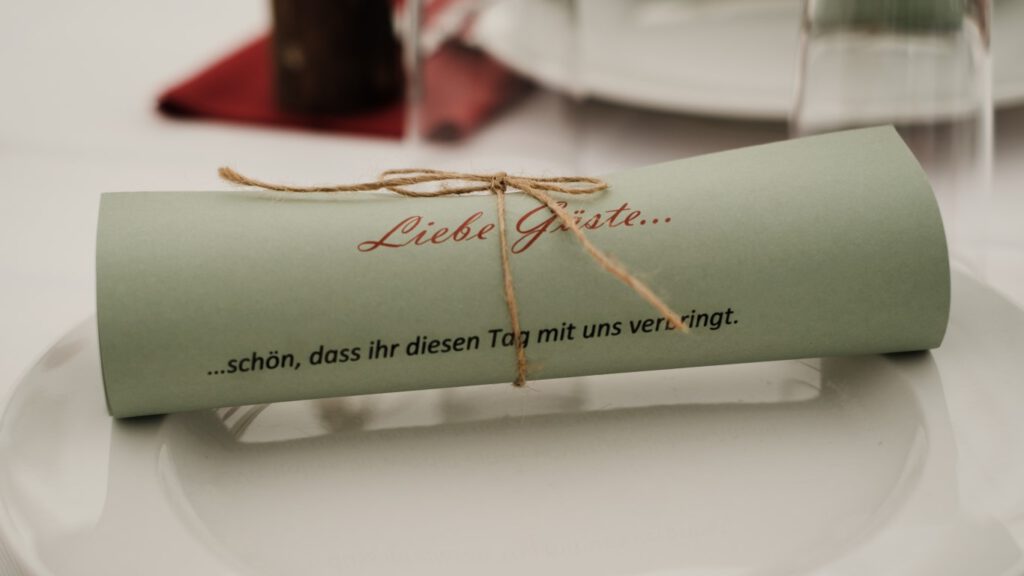 Hochzeitsfoto Reportagefoto bei der freien Trauung
