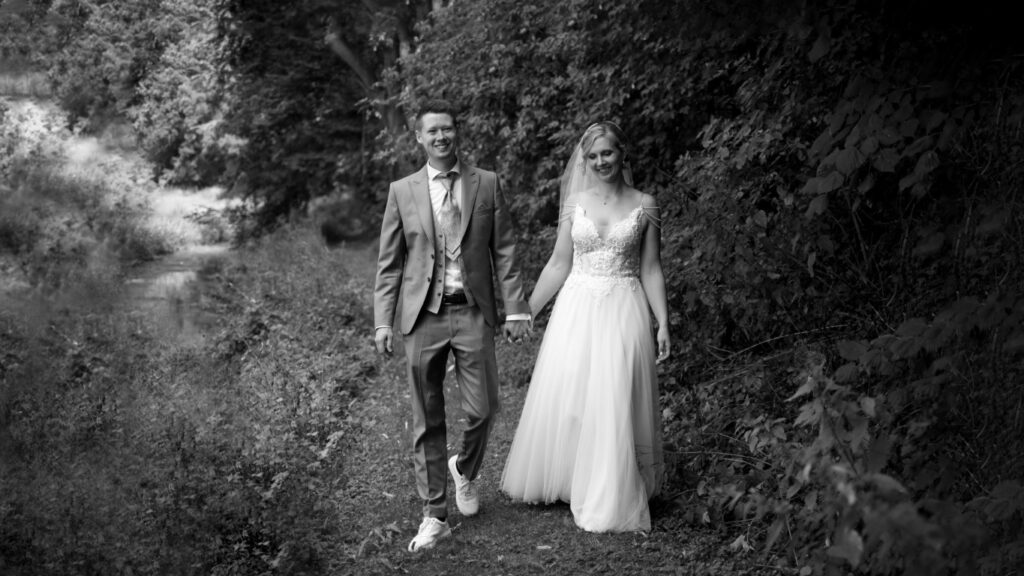 Hochzeitsfoto vom Hochzeitspaar