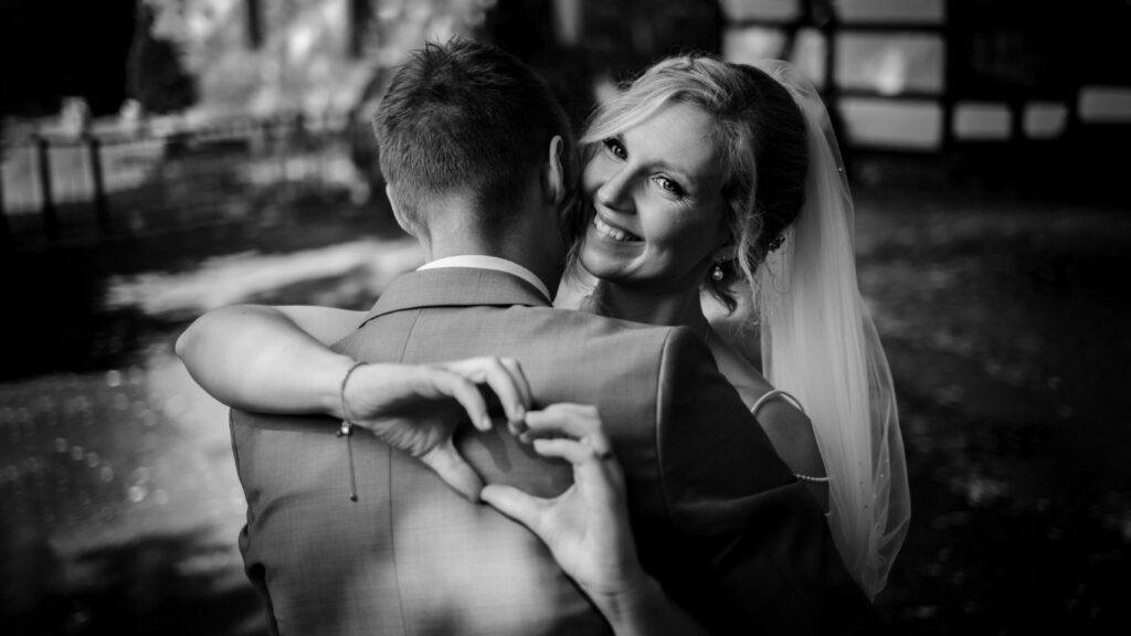 Hochzeitsfoto vom Hochzeitspaar
