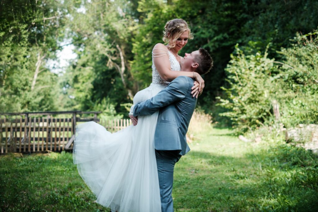 Hochzeitsfoto vom Hochzeitspaar